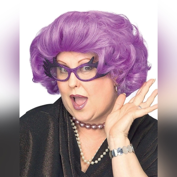 Rubie's Other - Rubies " The Dame" Purple Wig